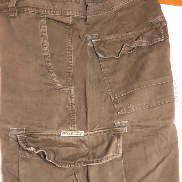 Vintage Lucky Brand 100% Cotton Cargo Pant size 34 - Picture 10 of 14